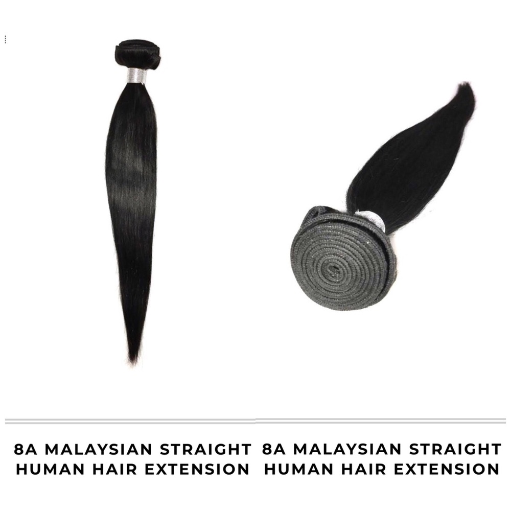 M A L A Y S I A N  H A I R | Straight- Black